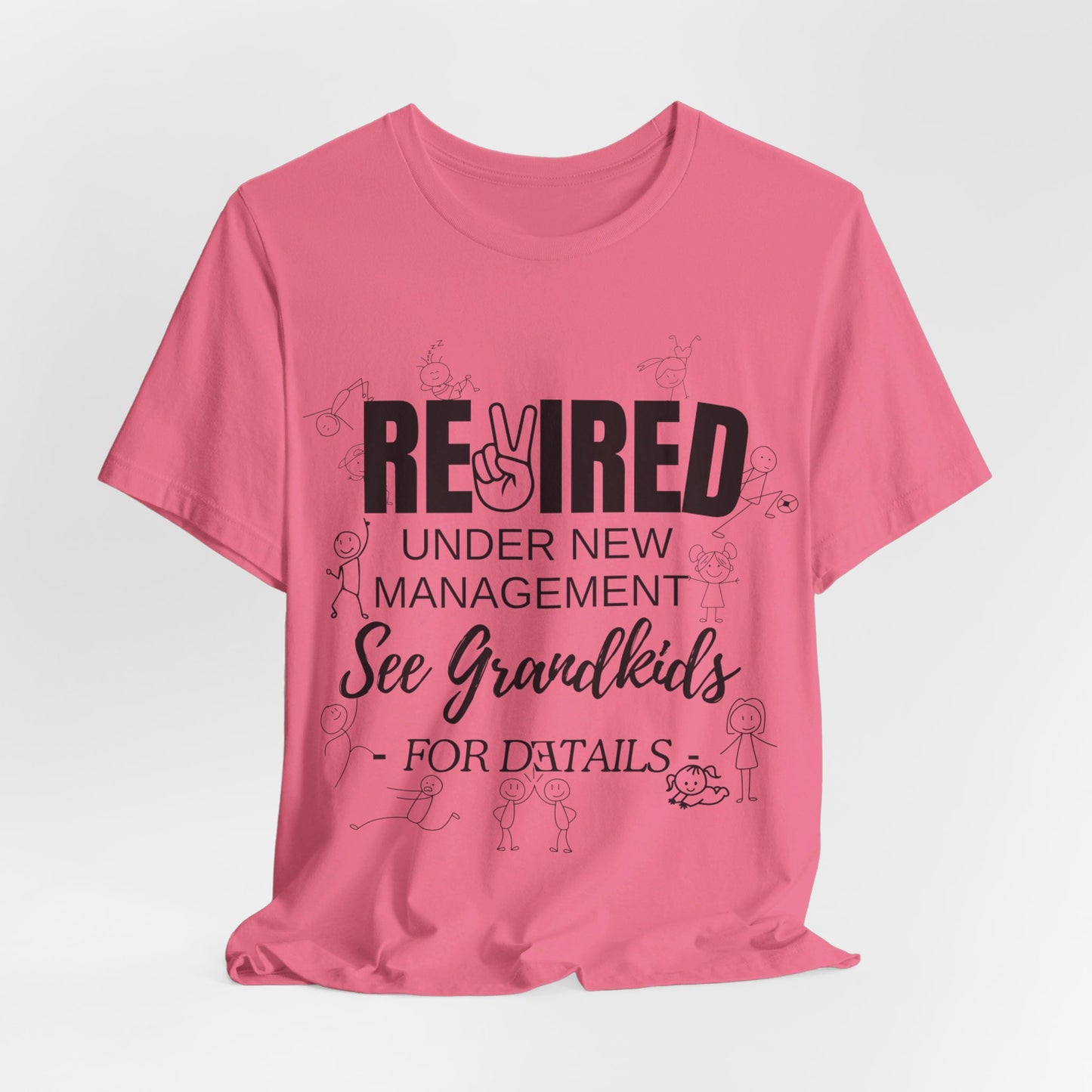 Unisex, Retro Retirement Tee | Grandparent Retirement T-Shirt | Funny Tee | Grandkids