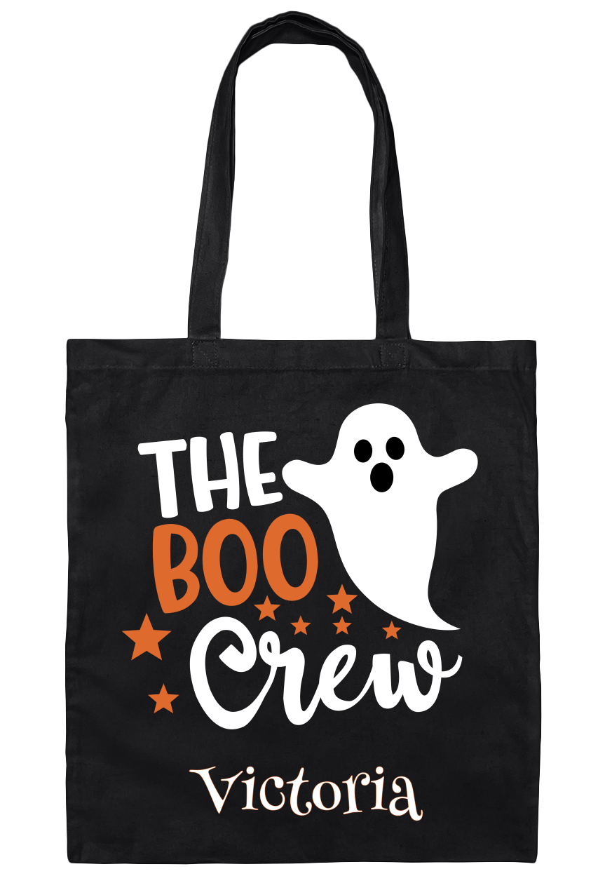 Boo Crew Canvas Tote | Trick-or-Treat Bag