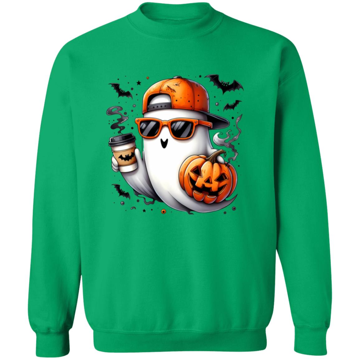 Cute Ghost - Cool Breeze Unisex Heavy Blend Sweatshirt | Cute Fall Cool Breeze Ghost Halloween Sweater | Cute Boo Shirt | Ghost with the Most