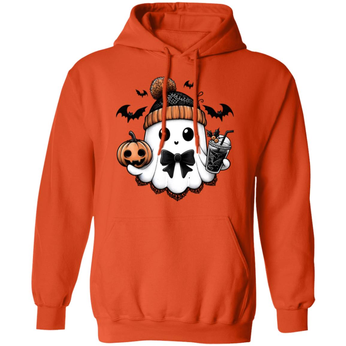 Cute Ghost - Binky Unisex Heavy Blend Hoodie | Cute Fall Binky Ghost Halloween Hoodie | Cute Boo Shirt | Ghost with the Most