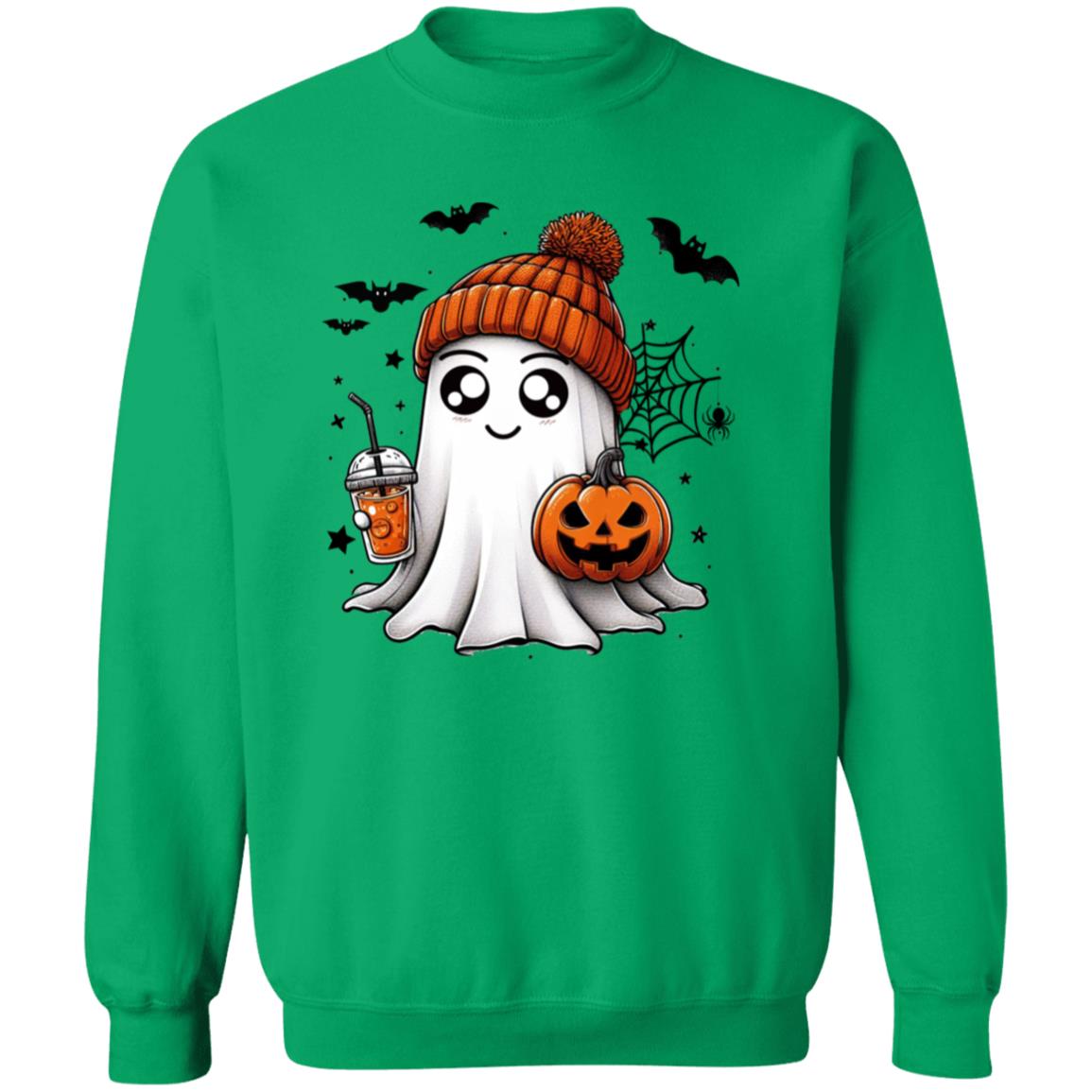 Cute Ghost - Jordan Unisex Heavy Blend Sweatshirt | Cute Fall Jordan Ghost Halloween Sweater | Cute Boo Shirt | Ghost with the Most