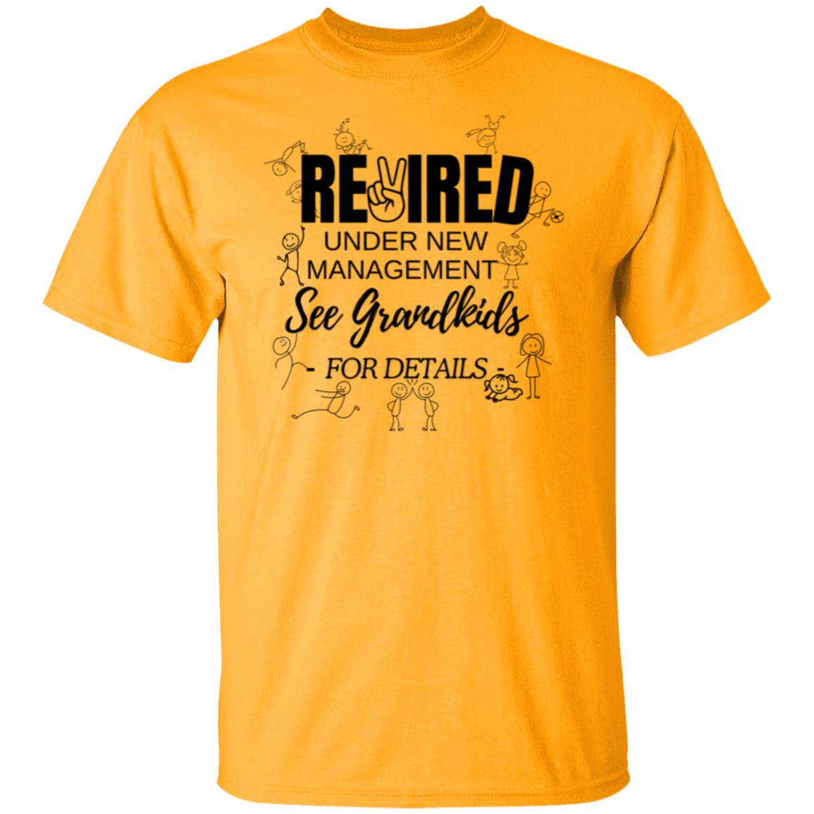 Retirement Tee | Grandparent Retirement T-Shirt | Funny Tee | Grandkids