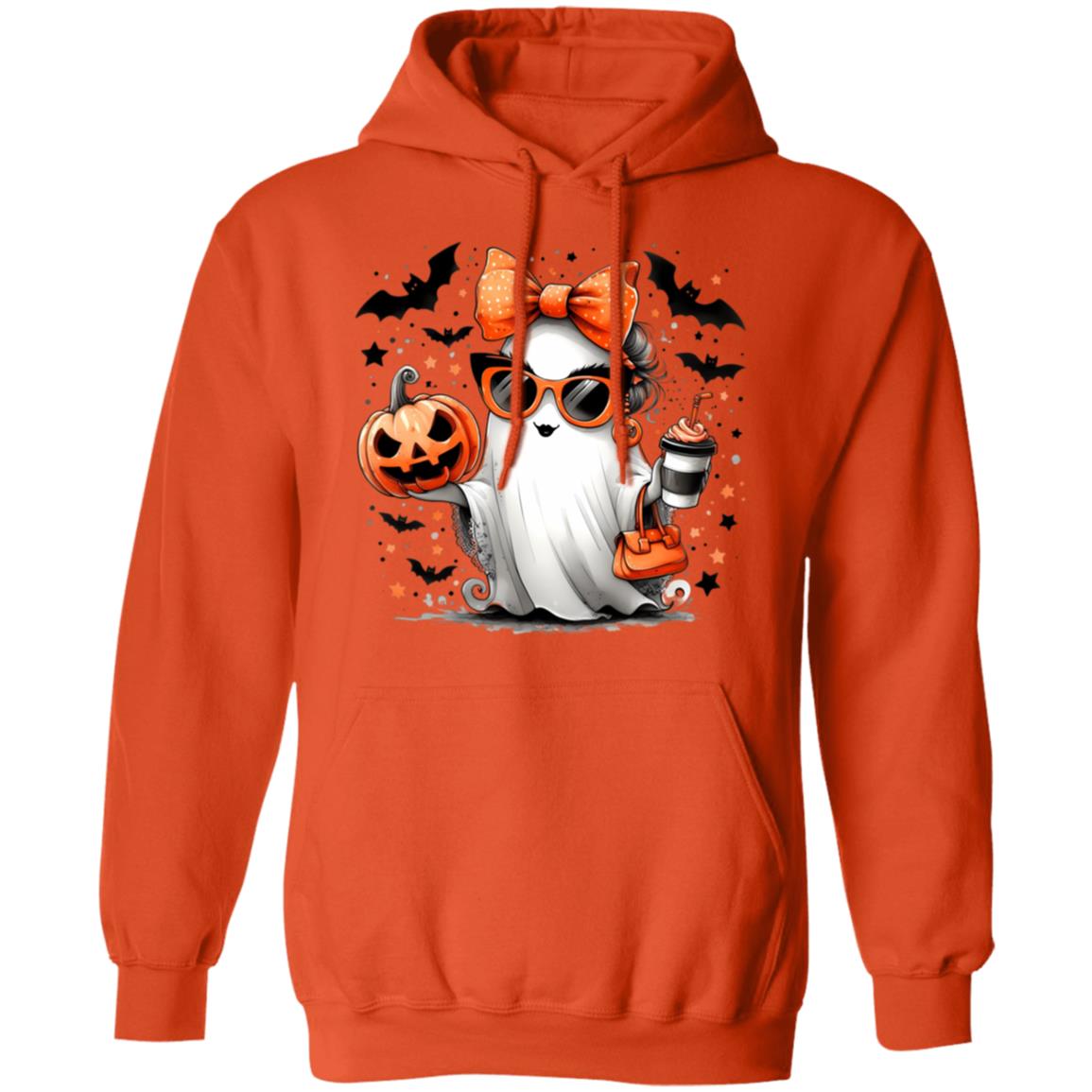 Cute Ghost - Margie Unisex Heavy Blend Hooded Sweatshirt | Cute Fall Margie Ghost Halloween Hoodie | Cute Boo Shirt | Ghost with the Most