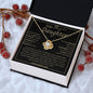 To My Beautiful Daughter | Love Knot Necklace | Gift From Dad | Daughter Gift | Gift For Girls From Dad