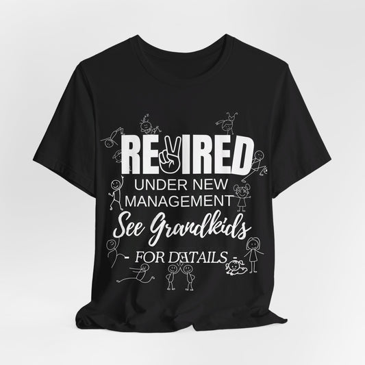 Unisex, Retro Retirement Tee | Grandparent Retirement T-Shirt | Funny Tee | Grandkids