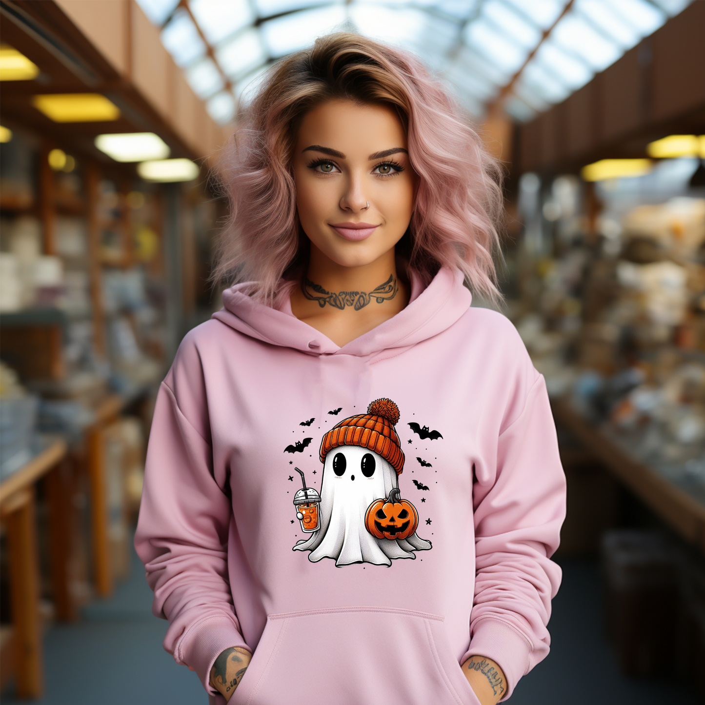 Cute Ghost - Boo Unisex Heavy Blend Hooded Sweatshirt | Halloween Hoodie | Cute Boo Shirt | Ghost with the Most