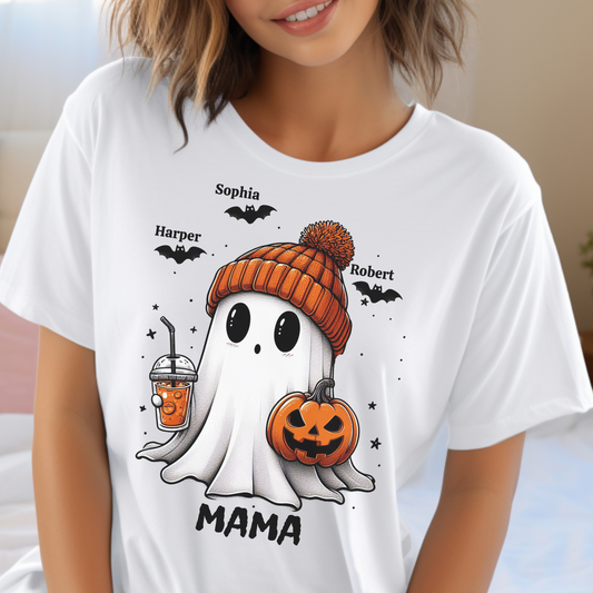 Cute Personalized Fall Halloween Shirt | Cute Boo Shirt | Ghost with the Most Shirt