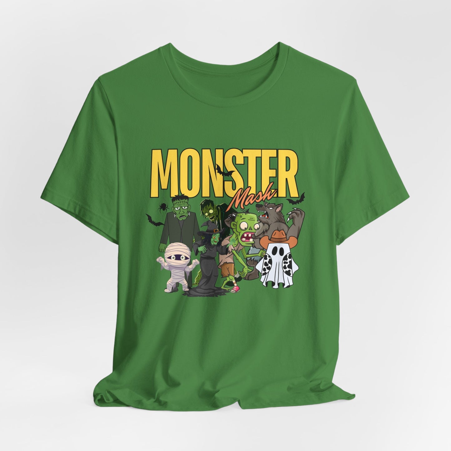 Unisex, Retro Halloween Tee | Monster Mash T-Shirt | Vintage Ghost | Monster Tee | Retro Fall Top | Fall Shirt