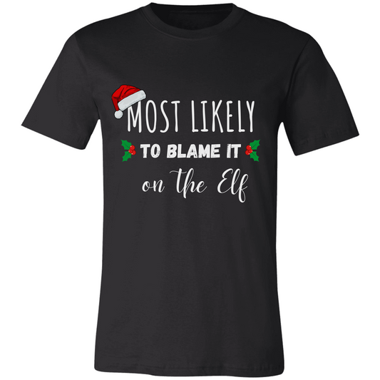 Matching Christmas Family Shirts | Most Likely To Quotes