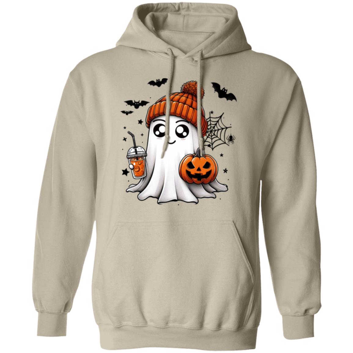 Cute Ghost - Jordan Unisex Heavy Blend Hooded Sweatshirt | Cute Fall Jordan Ghost Halloween Hoodie | Cute Boo Shirt | Ghost with the Most