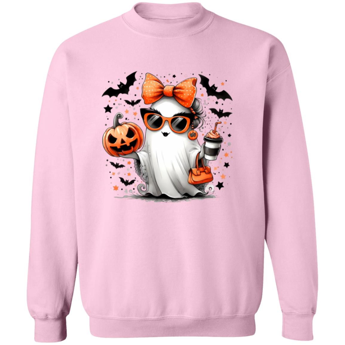 Cute Ghost - Margie Unisex Heavy Blend Sweatshirt | Cute Fall Margie Ghost Halloween Sweater | Cute Boo Shirt | Ghost with the Most