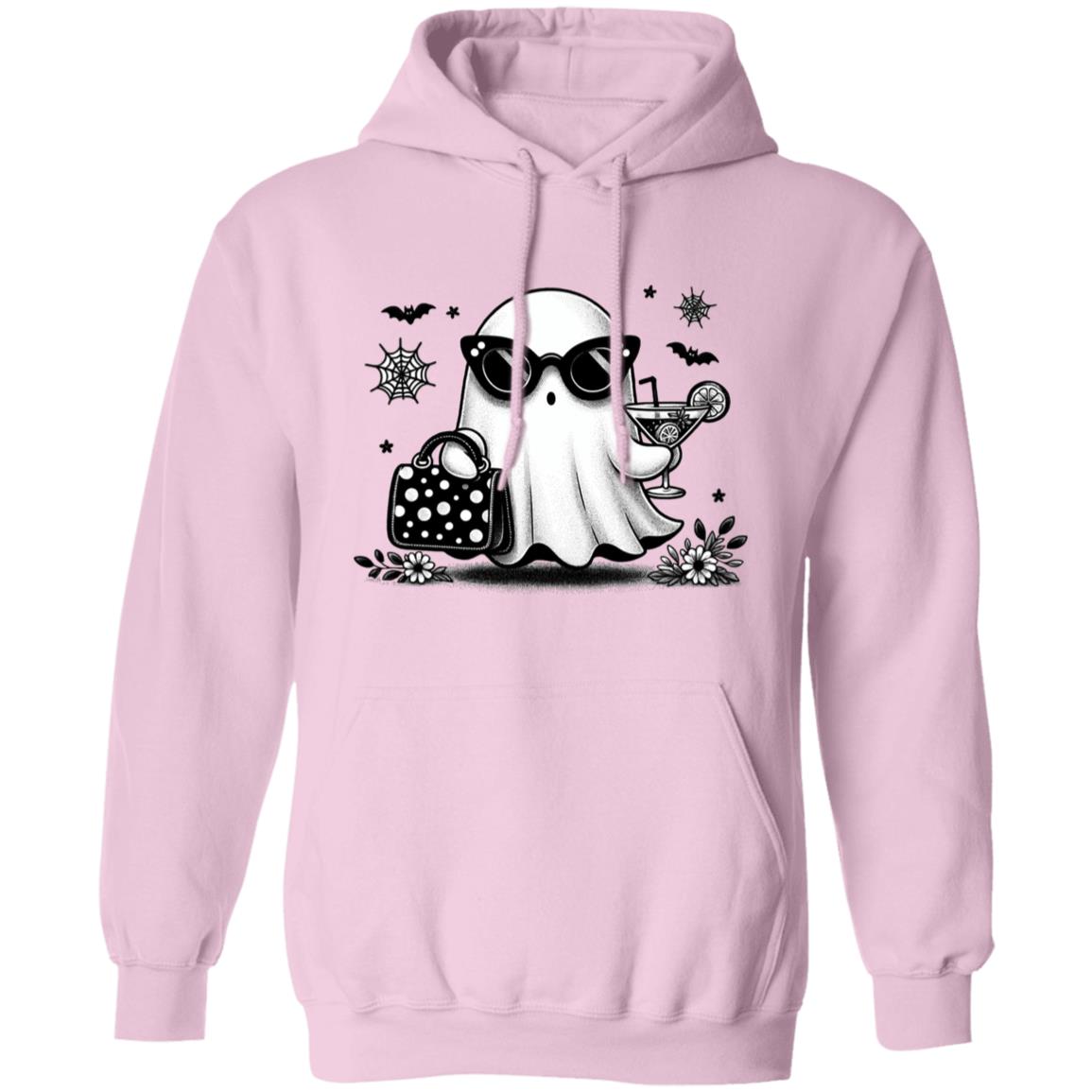 Cute Ghost - Ivy Unisex Heavy Blend Hooded Sweatshirt | Cute Fall Ivy Ghost Halloween Hoodie | Cute Boo Shirt | Ghost with the Most