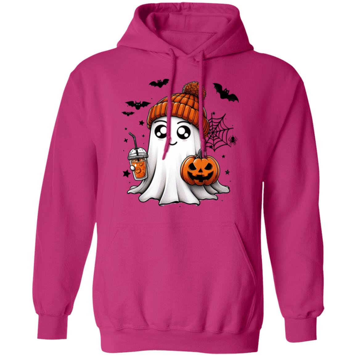 Cute Ghost - Jordan Unisex Heavy Blend Hooded Sweatshirt | Cute Fall Jordan Ghost Halloween Hoodie | Cute Boo Shirt | Ghost with the Most