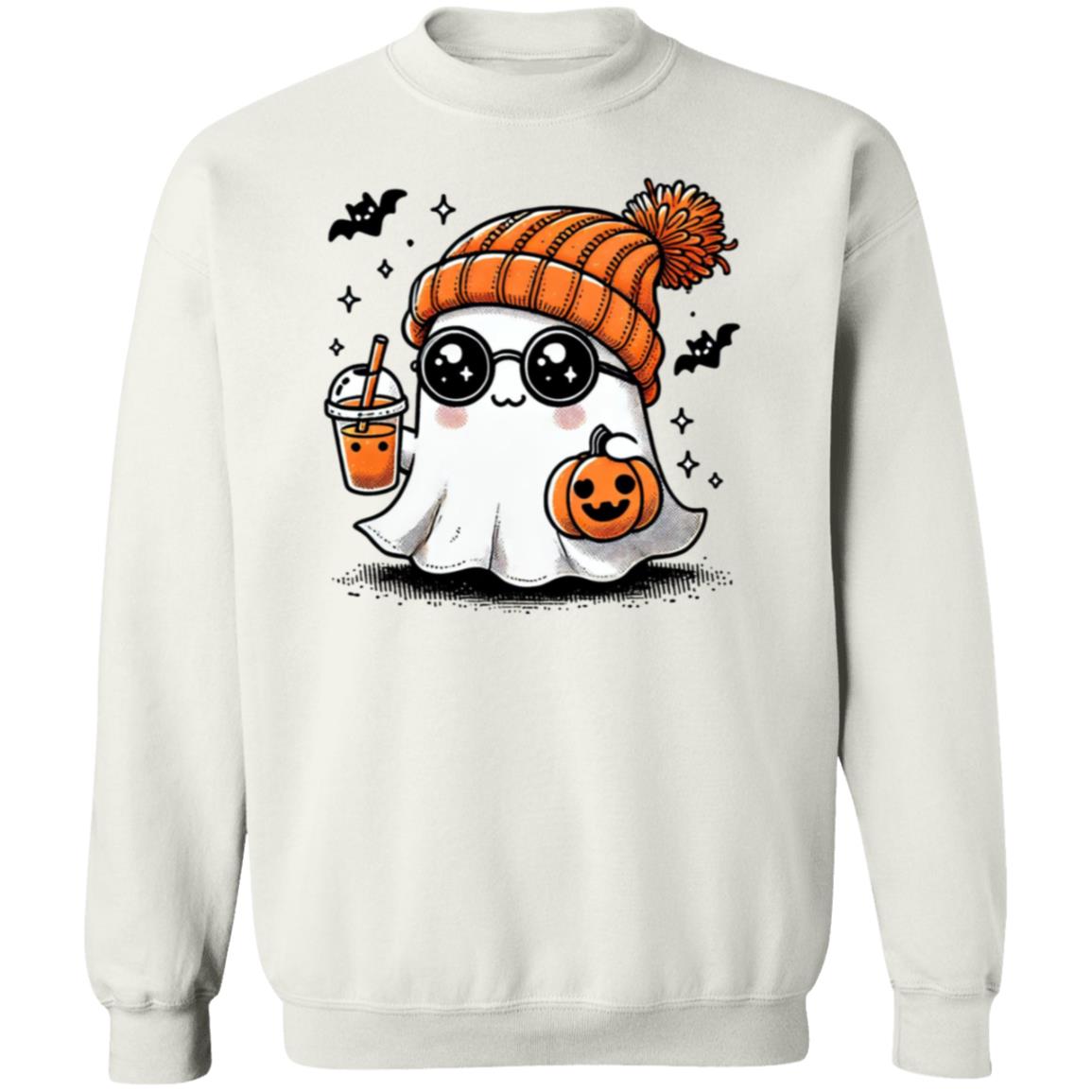 Cute Ghost - Joey Unisex Heavy Blend Sweatshirt | Cute Fall Joey Ghost Halloween Sweater | Cute Boo Shirt | Ghost with the Most