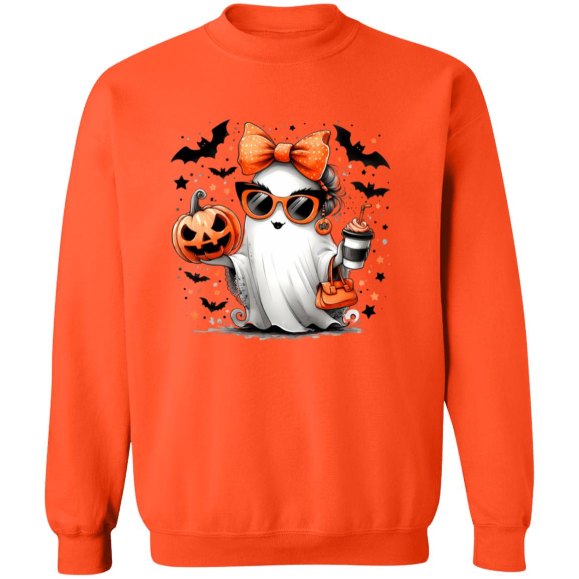 Cute Ghost - Margie Unisex Heavy Blend Sweatshirt | Cute Fall Margie Ghost Halloween Sweater | Cute Boo Shirt | Ghost with the Most