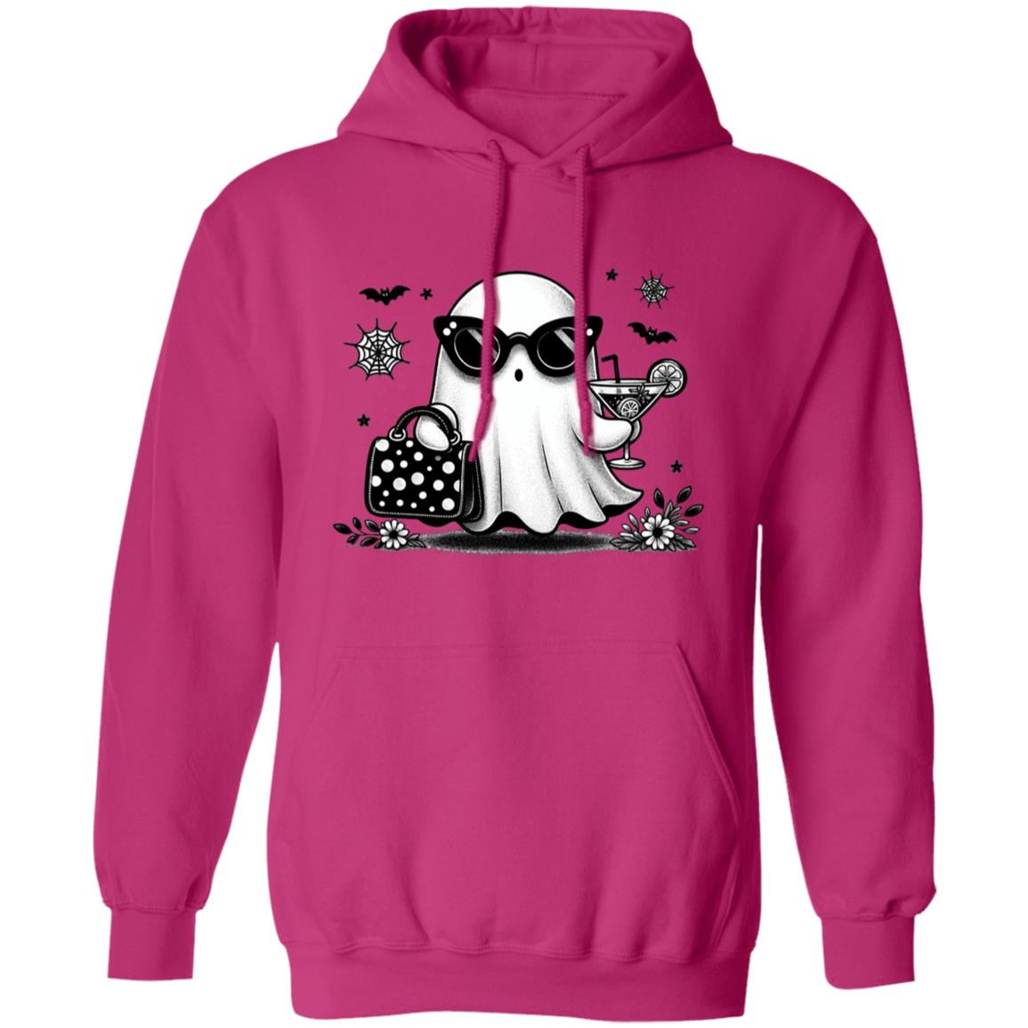 Cute Ghost - Ivy Unisex Heavy Blend Hooded Sweatshirt | Cute Fall Ivy Ghost Halloween Hoodie | Cute Boo Shirt | Ghost with the Most