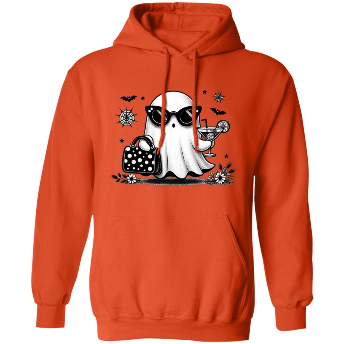 Cute Ghost - Ivy Unisex Heavy Blend Hooded Sweatshirt | Cute Fall Ivy Ghost Halloween Hoodie | Cute Boo Shirt | Ghost with the Most