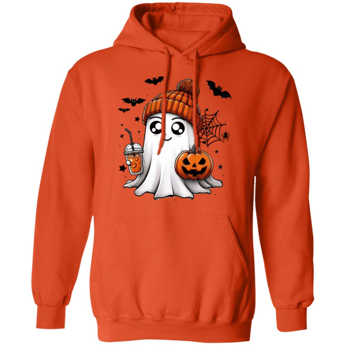 Cute Ghost - Jordan Unisex Heavy Blend Hooded Sweatshirt | Cute Fall Jordan Ghost Halloween Hoodie | Cute Boo Shirt | Ghost with the Most