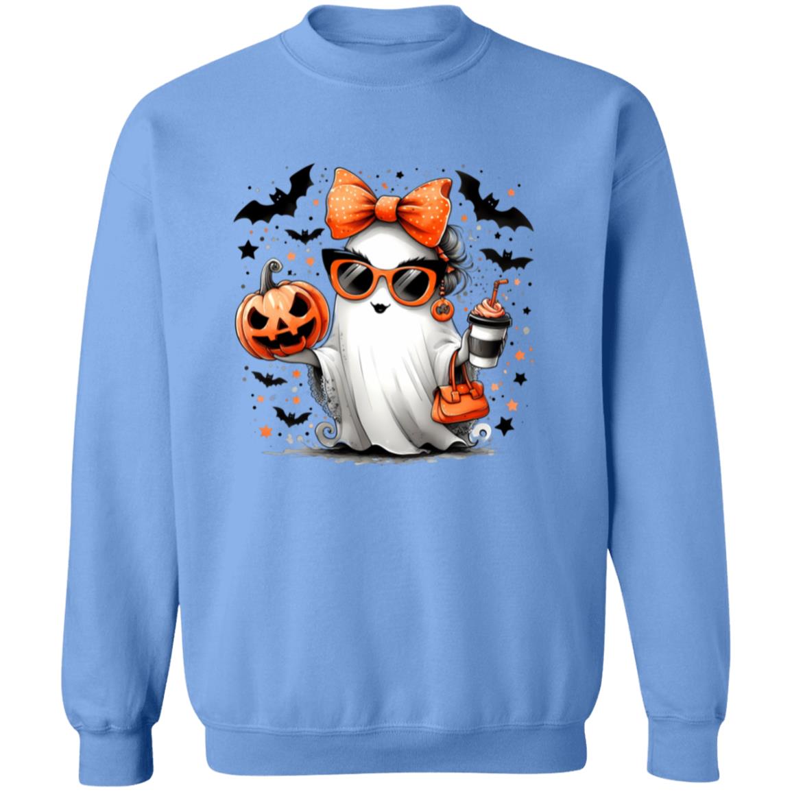 Cute Ghost - Margie Unisex Heavy Blend Sweatshirt | Cute Fall Margie Ghost Halloween Sweater | Cute Boo Shirt | Ghost with the Most