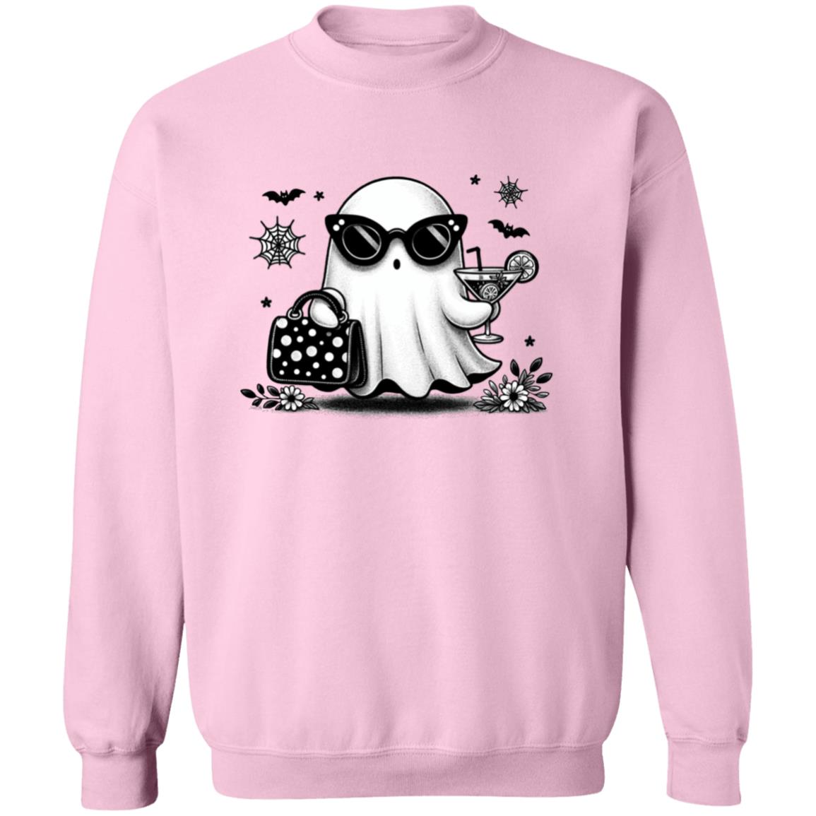 Cute Ghost - Ivy Unisex Heavy Blend Sweatshirt | Cute Fall Ivy Ghost Halloween Sweater | Cute Boo Shirt | Ghost with the Most