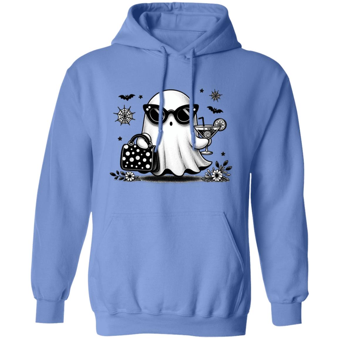 Cute Ghost - Ivy Unisex Heavy Blend Hooded Sweatshirt | Cute Fall Ivy Ghost Halloween Hoodie | Cute Boo Shirt | Ghost with the Most