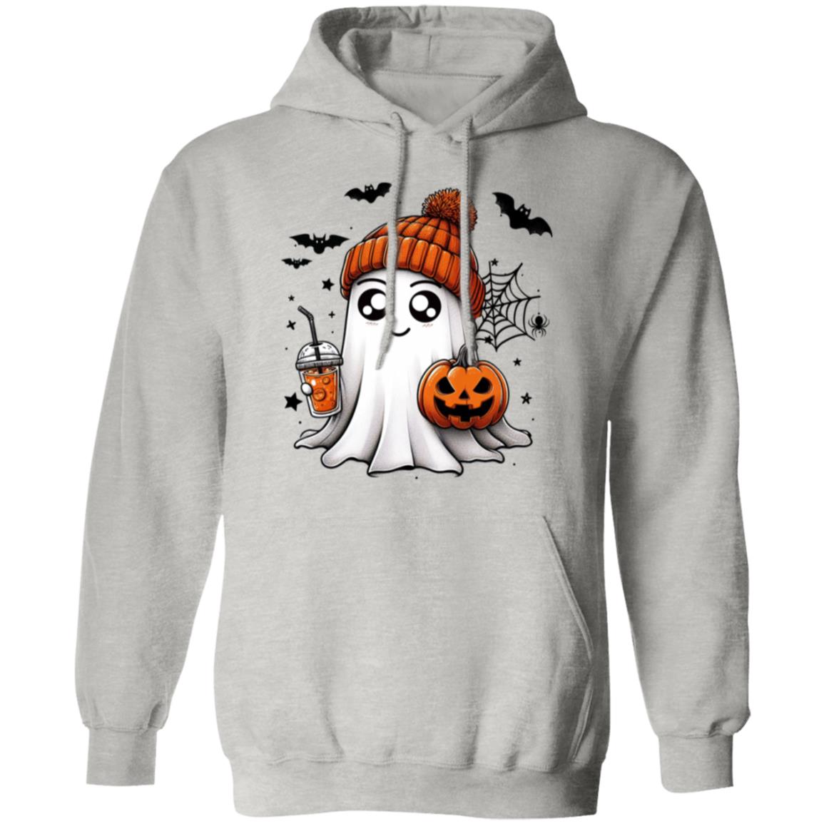 Cute Ghost - Jordan Unisex Heavy Blend Hooded Sweatshirt | Cute Fall Jordan Ghost Halloween Hoodie | Cute Boo Shirt | Ghost with the Most