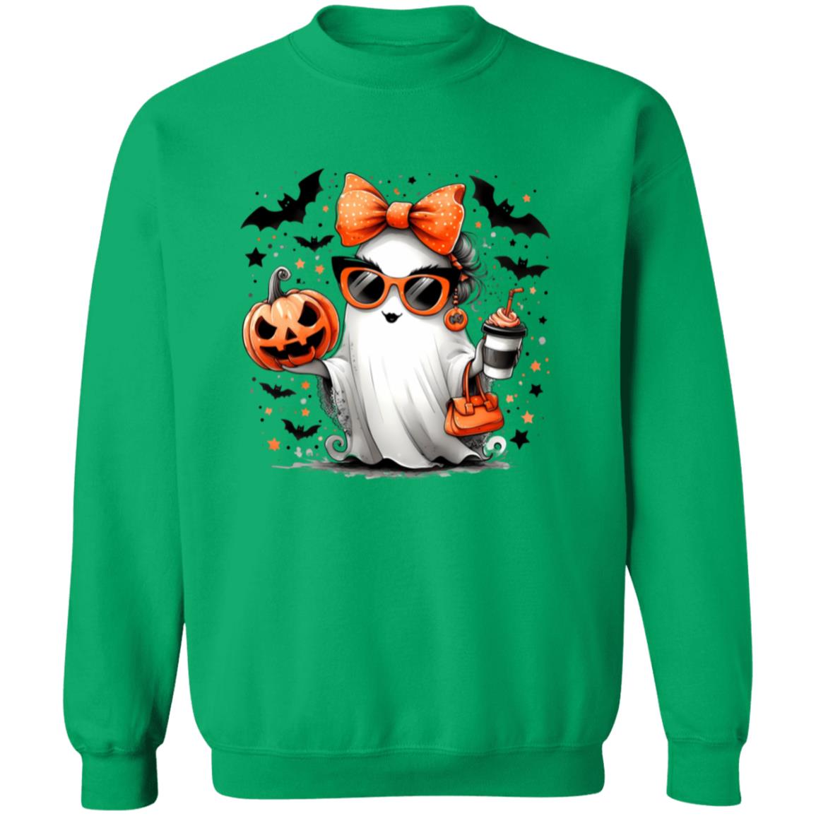 Cute Ghost - Margie Unisex Heavy Blend Sweatshirt | Cute Fall Margie Ghost Halloween Sweater | Cute Boo Shirt | Ghost with the Most