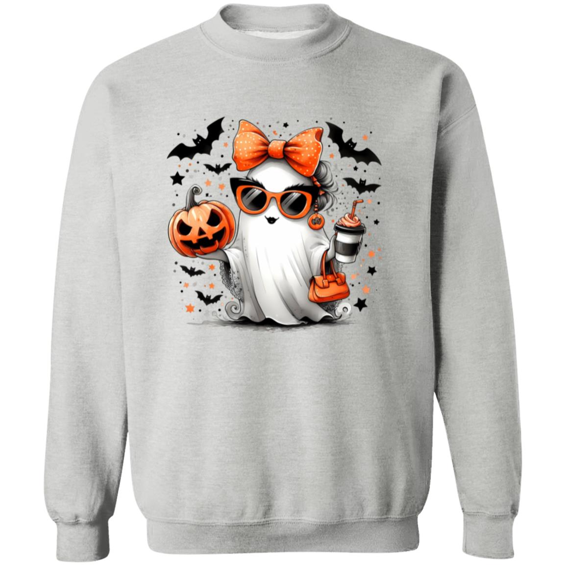 Cute Ghost - Margie Unisex Heavy Blend Sweatshirt | Cute Fall Margie Ghost Halloween Sweater | Cute Boo Shirt | Ghost with the Most