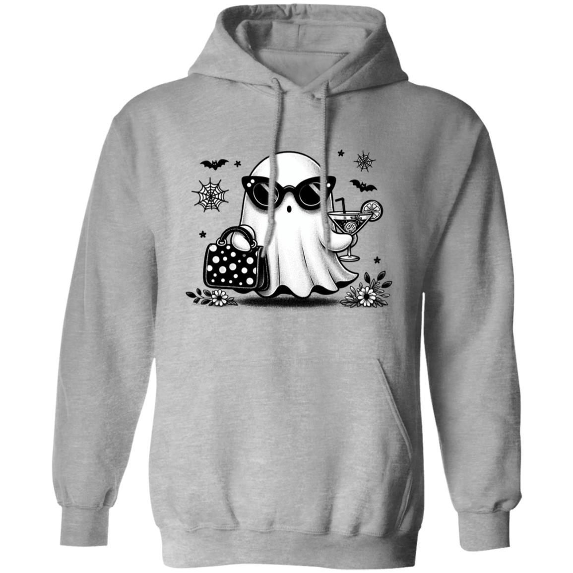 Cute Ghost - Ivy Unisex Heavy Blend Hooded Sweatshirt | Cute Fall Ivy Ghost Halloween Hoodie | Cute Boo Shirt | Ghost with the Most