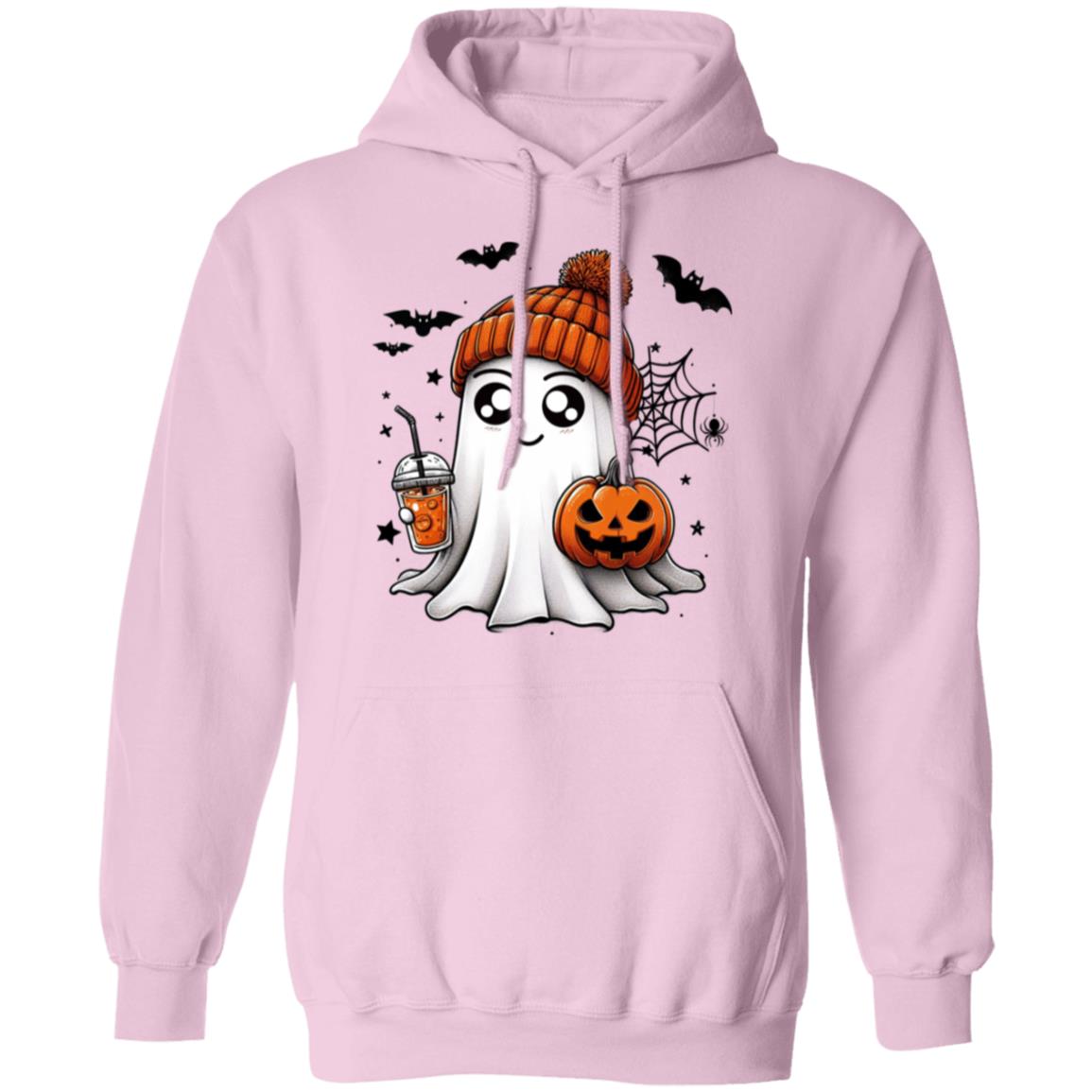 Cute Ghost - Jordan Unisex Heavy Blend Hooded Sweatshirt | Cute Fall Jordan Ghost Halloween Hoodie | Cute Boo Shirt | Ghost with the Most