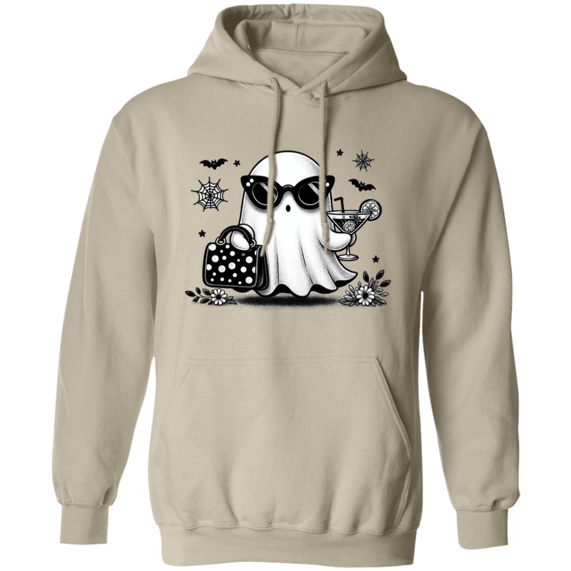 Cute Ghost - Ivy Unisex Heavy Blend Hooded Sweatshirt | Cute Fall Ivy Ghost Halloween Hoodie | Cute Boo Shirt | Ghost with the Most