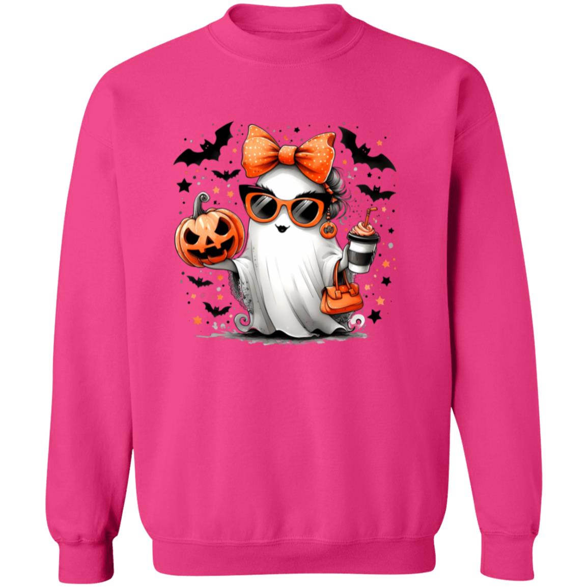 Cute Ghost - Margie Unisex Heavy Blend Sweatshirt | Cute Fall Margie Ghost Halloween Sweater | Cute Boo Shirt | Ghost with the Most