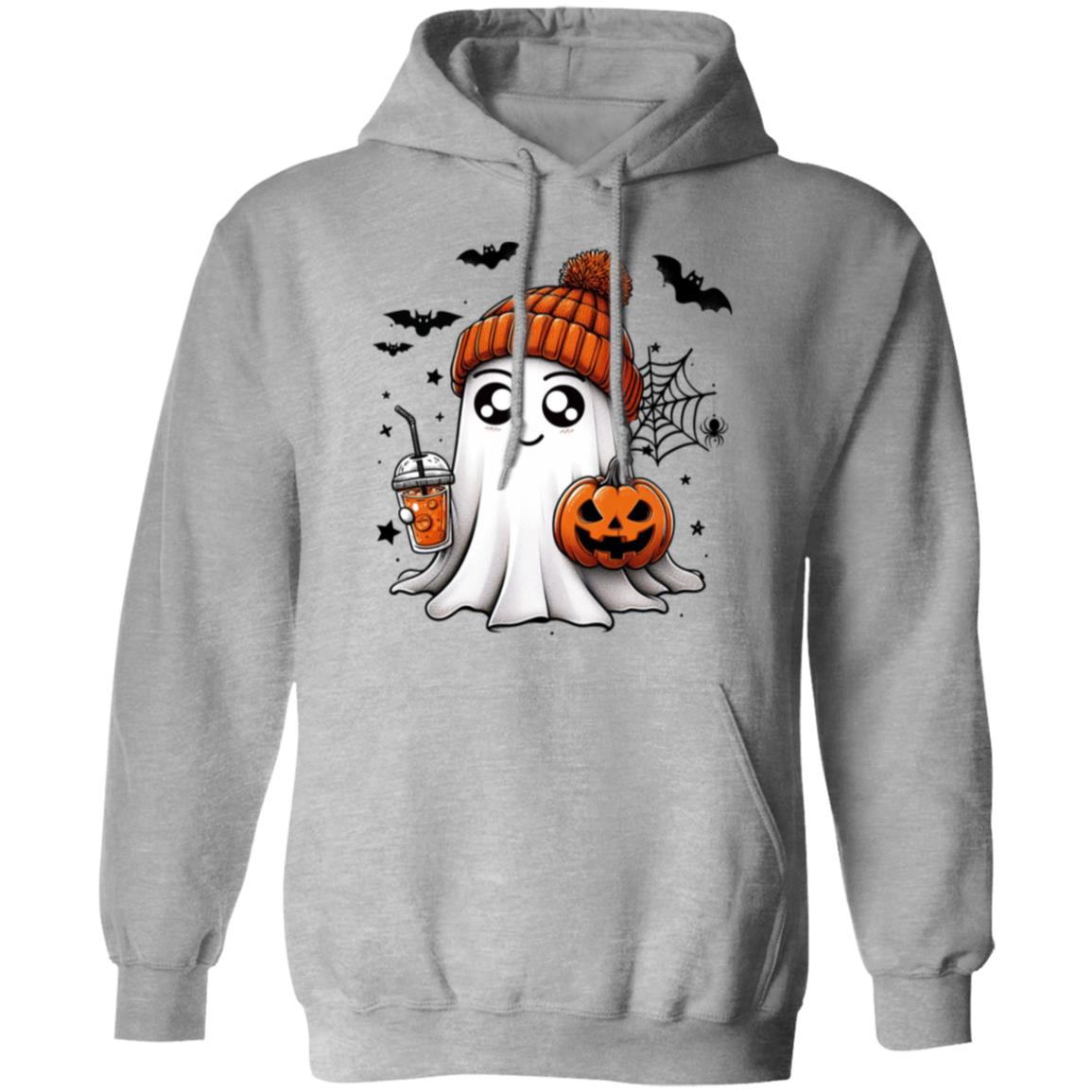 Cute Ghost - Jordan Unisex Heavy Blend Hooded Sweatshirt | Cute Fall Jordan Ghost Halloween Hoodie | Cute Boo Shirt | Ghost with the Most