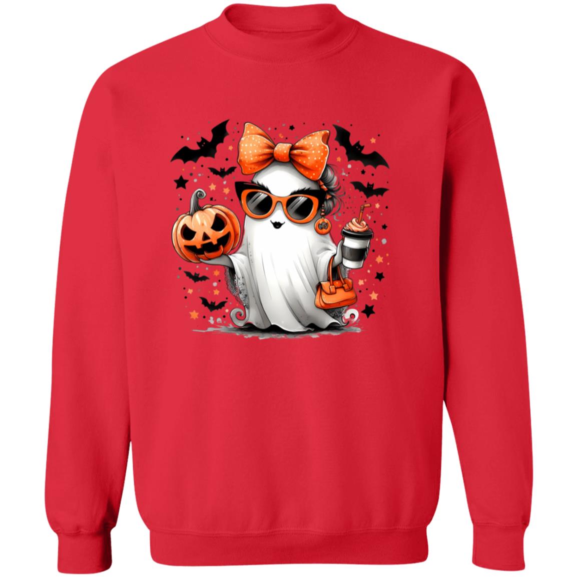 Cute Ghost - Margie Unisex Heavy Blend Sweatshirt | Cute Fall Margie Ghost Halloween Sweater | Cute Boo Shirt | Ghost with the Most