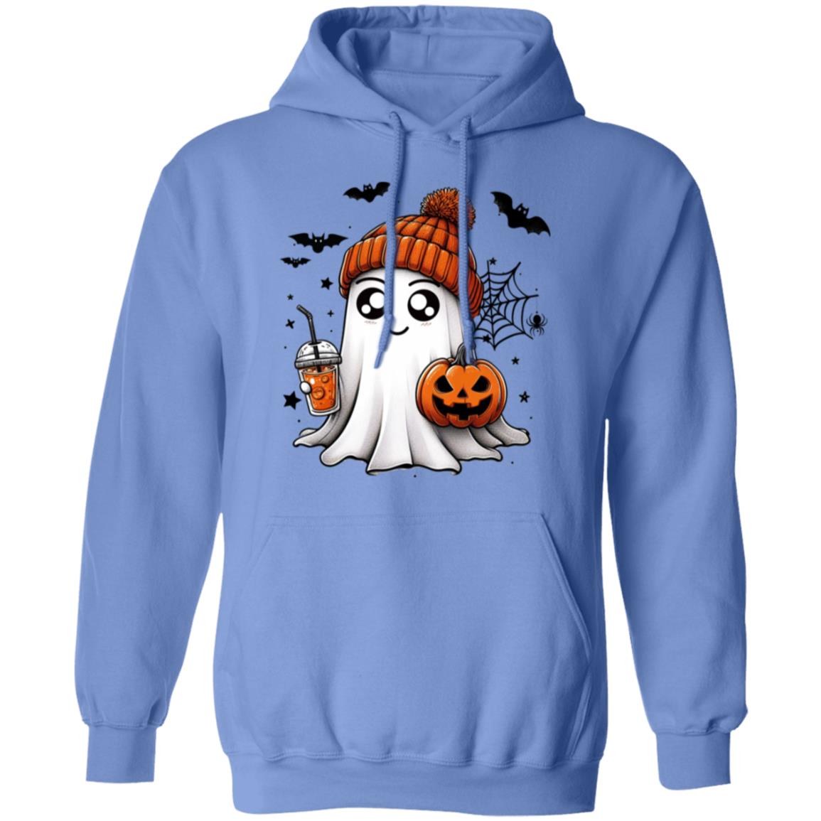 Cute Ghost - Jordan Unisex Heavy Blend Hooded Sweatshirt | Cute Fall Jordan Ghost Halloween Hoodie | Cute Boo Shirt | Ghost with the Most