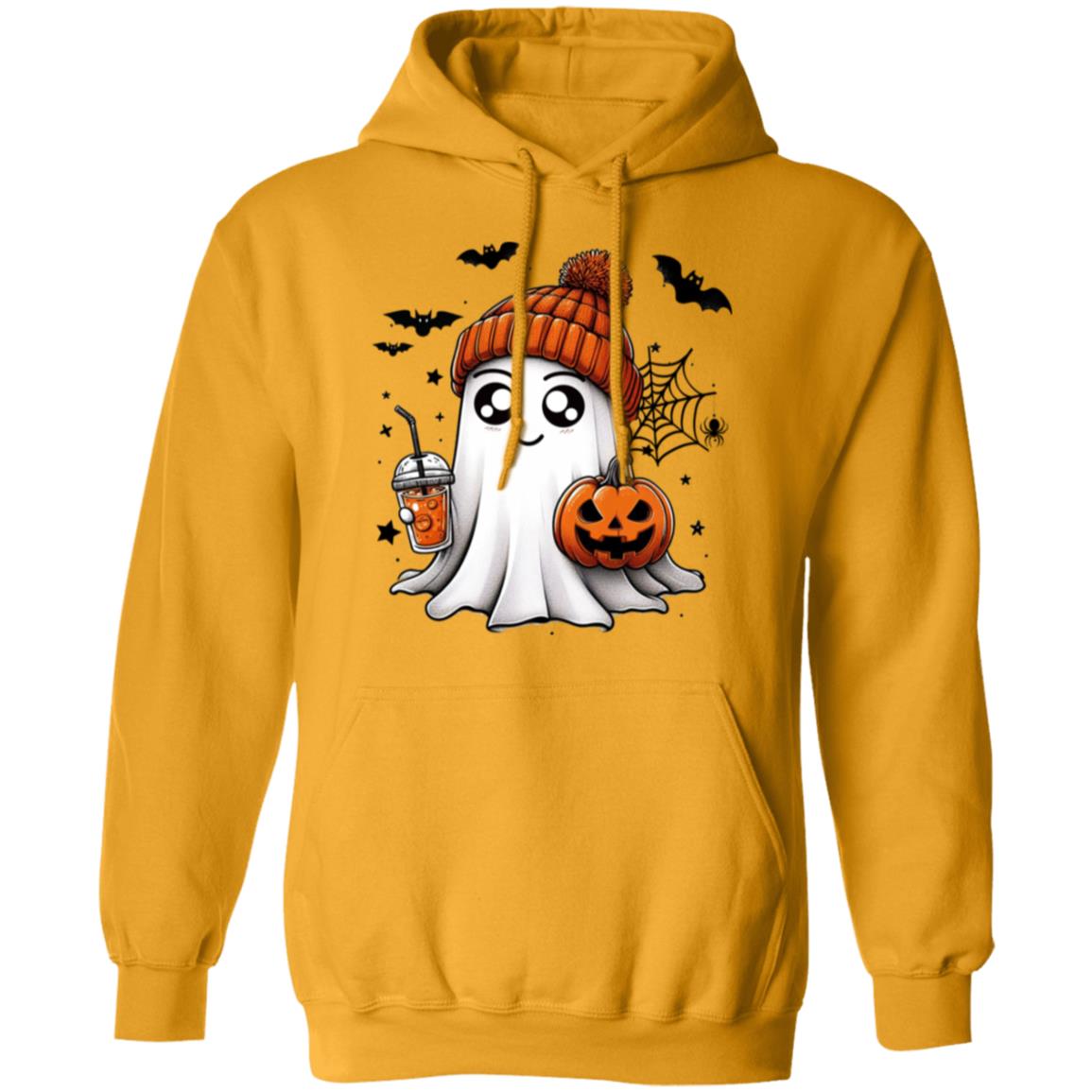 Cute Ghost - Jordan Unisex Heavy Blend Hooded Sweatshirt | Cute Fall Jordan Ghost Halloween Hoodie | Cute Boo Shirt | Ghost with the Most