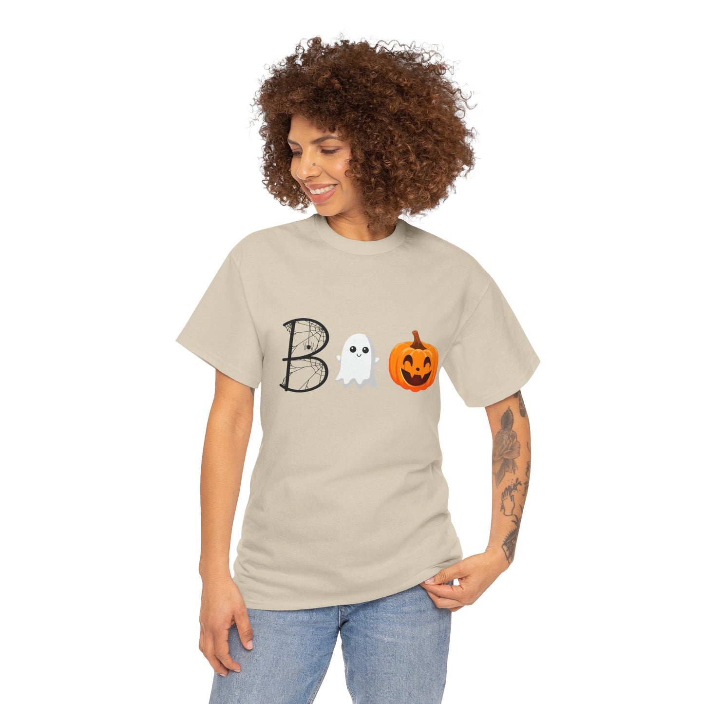 Halloween Boo T-Shirt | Ghost Shirt | Pumpkin Swag | Spider Halloween | Pumpkin T-Shirt