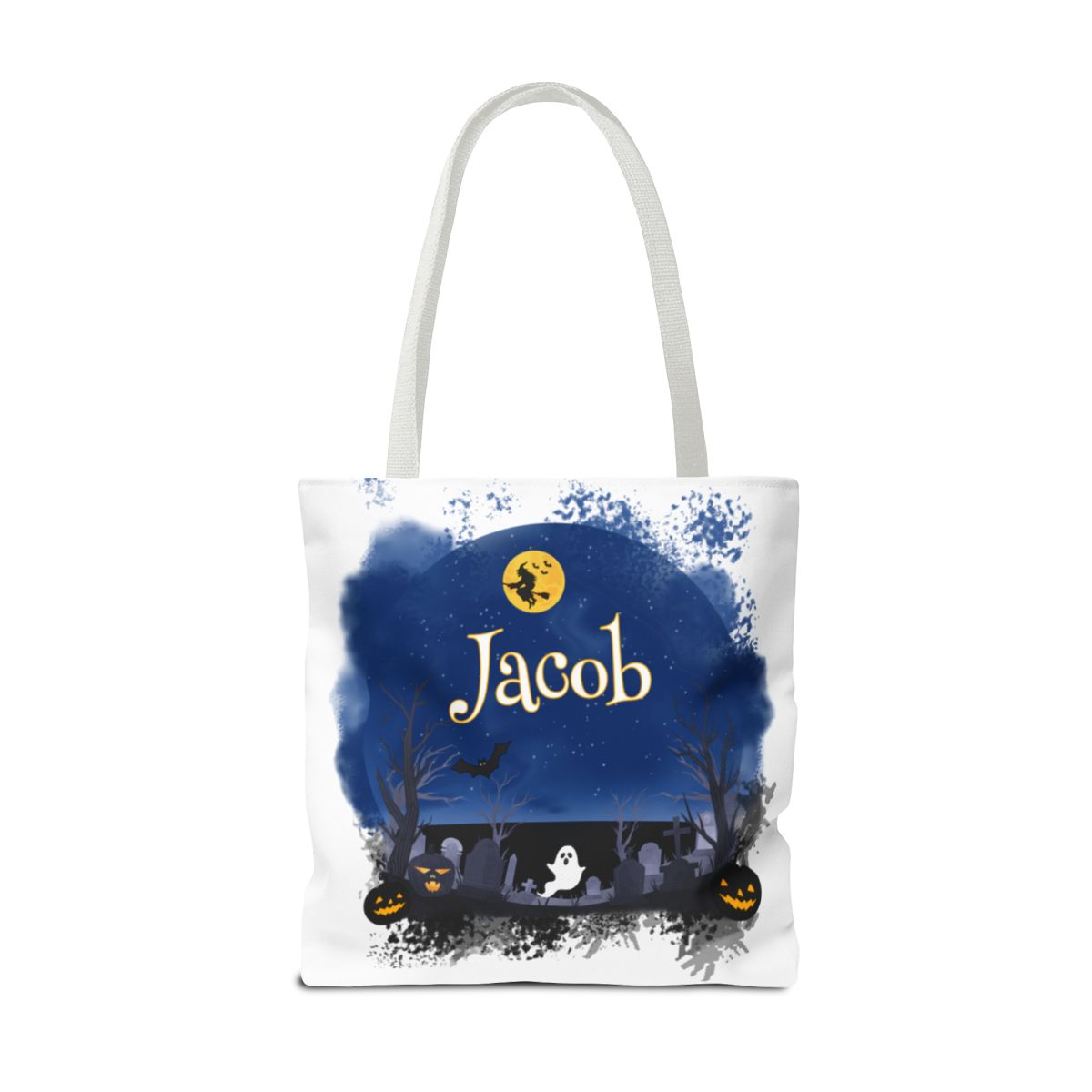 Personalized Spooky Totes | Trick or Treat Bag | Boo Ghost Bag