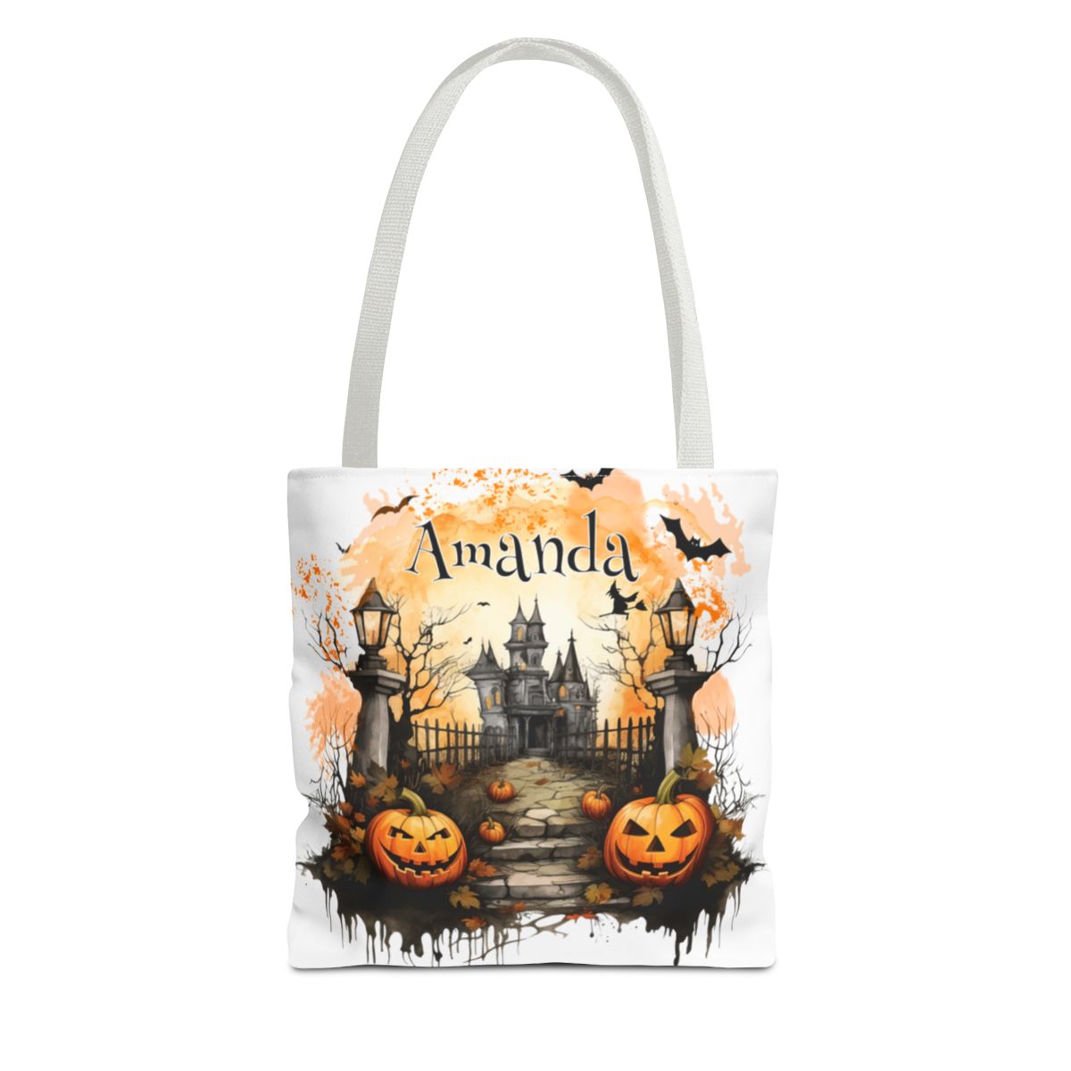 Personalized Spooky Totes | Trick or Treat Bag | Boo Ghost Bag