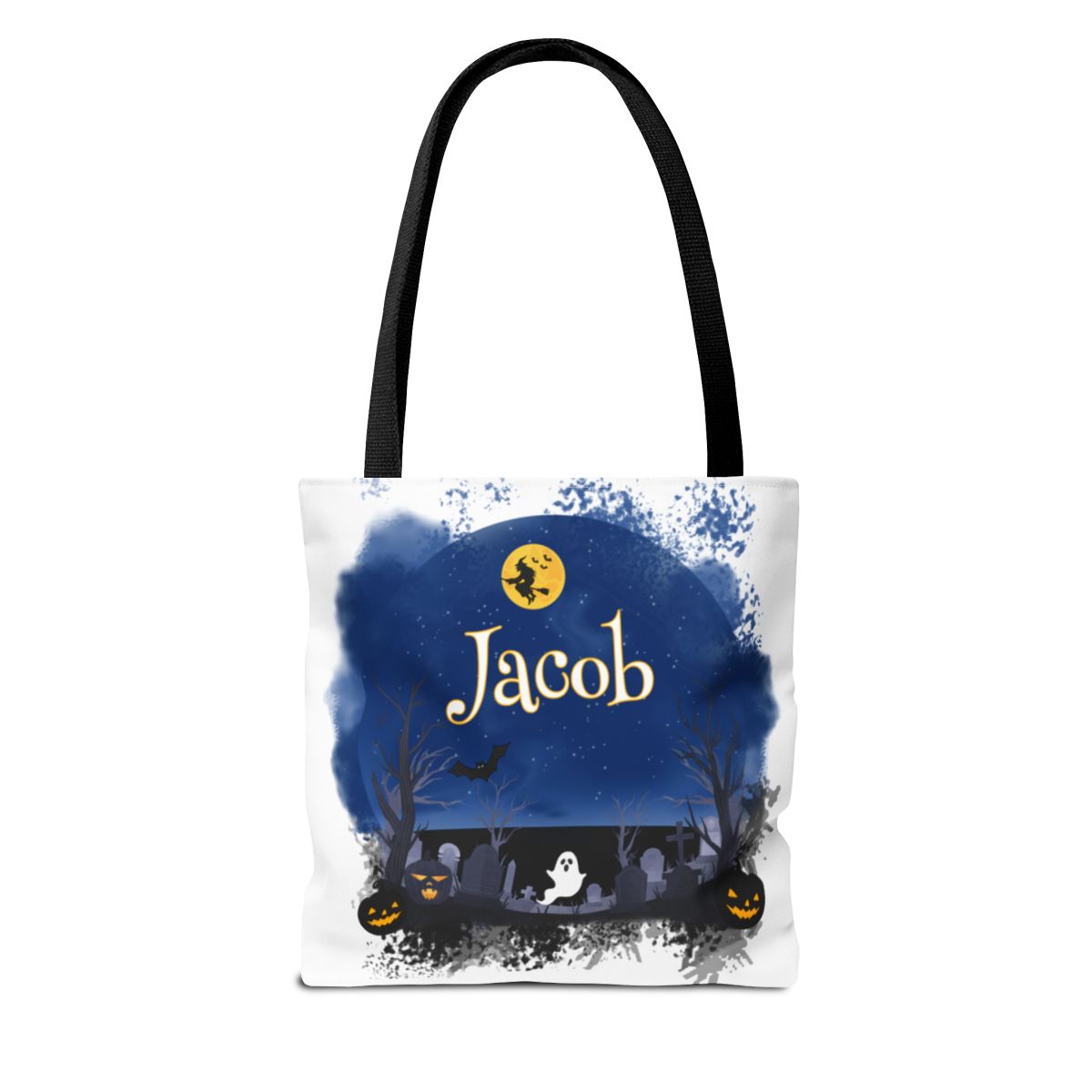 Personalized Spooky Totes | Trick or Treat Bag | Boo Ghost Bag