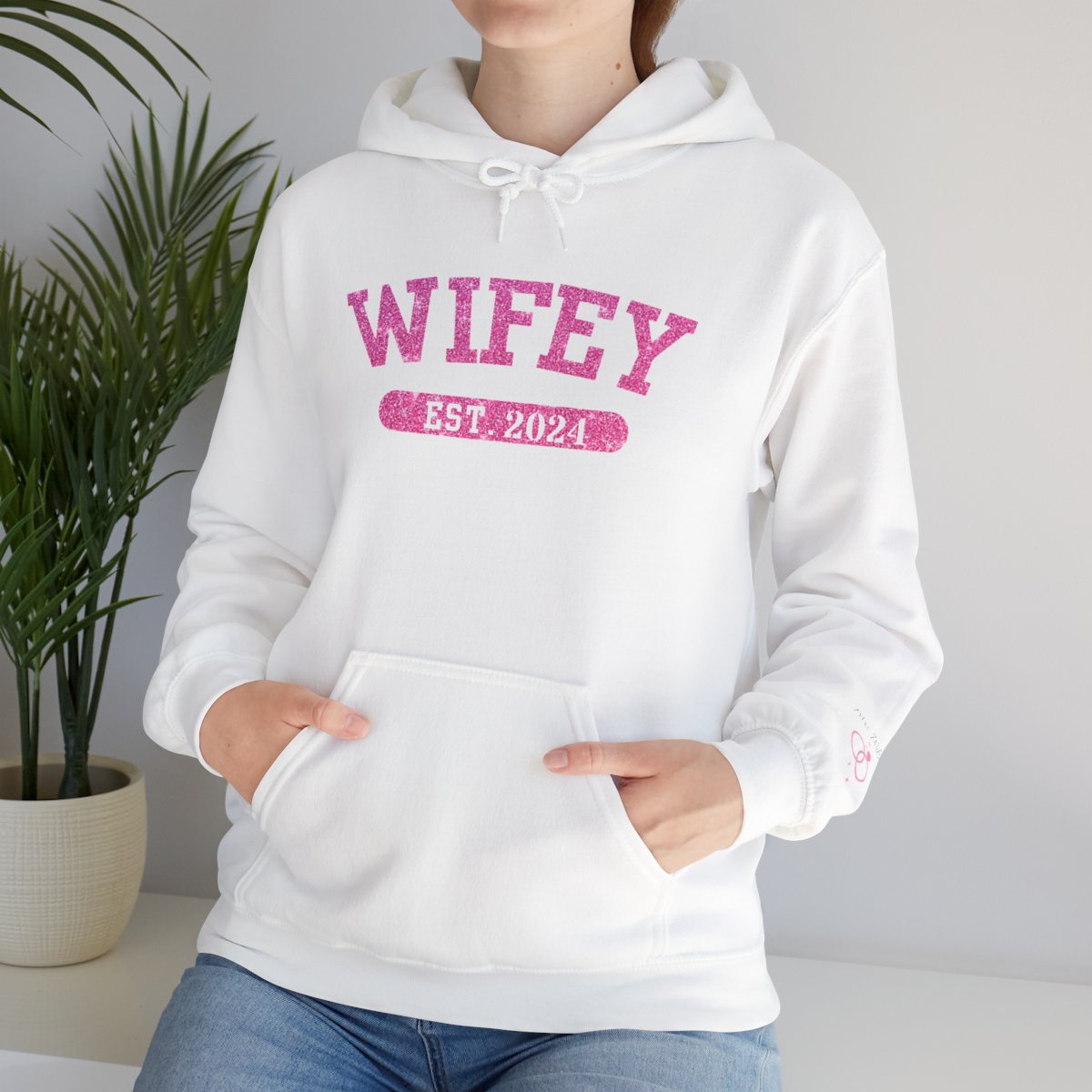 Personalized Wifey Anniversary Sweatshirt & Hoodie