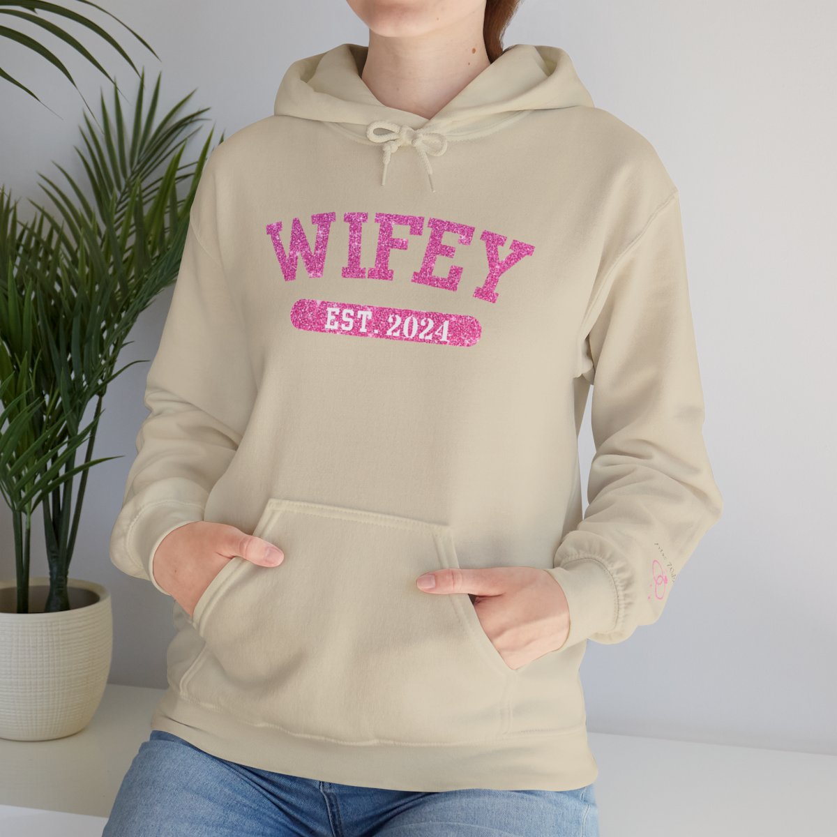 Personalized Wifey Anniversary Sweatshirt & Hoodie