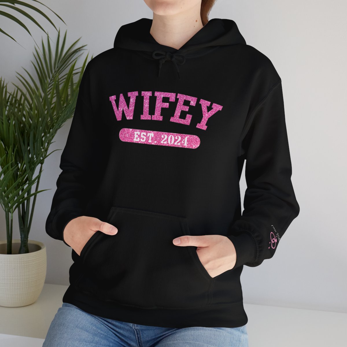 Personalized Wifey Anniversary Sweatshirt & Hoodie